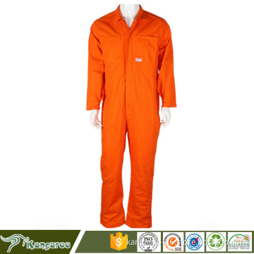 Custom Cotton Fabric Safety Work Overall Suit